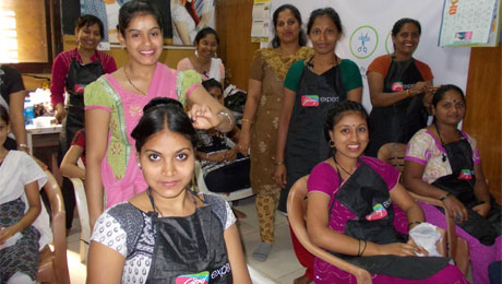 Saloni - training for low income women